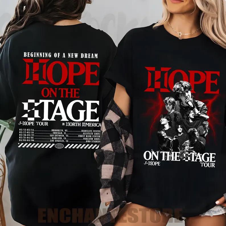 Jhope Tour In North America 2025 Shirt XXXL