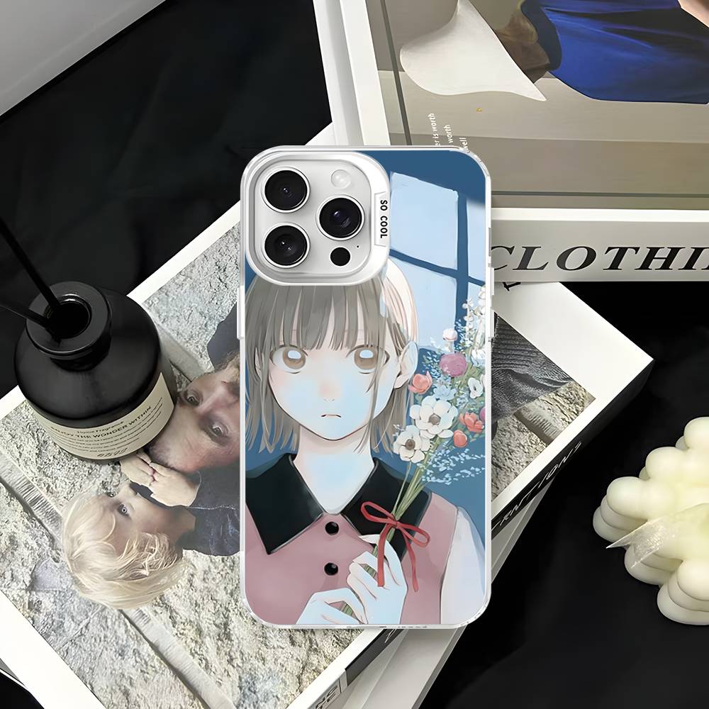 Anime B-Blue Box Phone Case For iPhone 17 16 15 14 13 12 11 Pro Max Plus Pro Colorful Shell