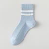 Ladies Spring and Autumn Leisure Sports Antibacterial Deodorant Sweat Breathable Short Tube Socks