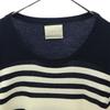 CHAUNCEY border Long sleeve knit S sweater Men's Used