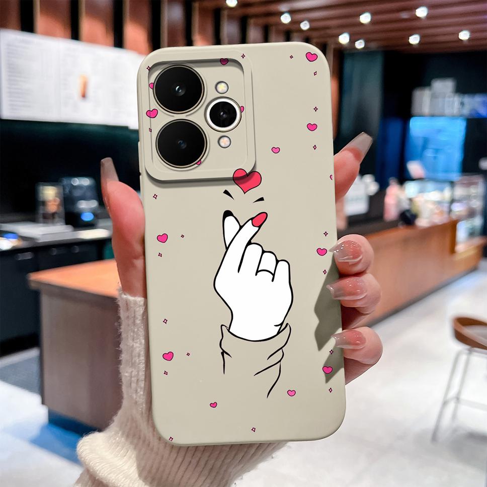 Pour Coque de Téléphone Realme 15 Pro 5G Jolis Motifs de Design Coque Souple en Silicone Liquide Pour Realme 15Pro Haute Qualité Pare-chocs Anti-Chute