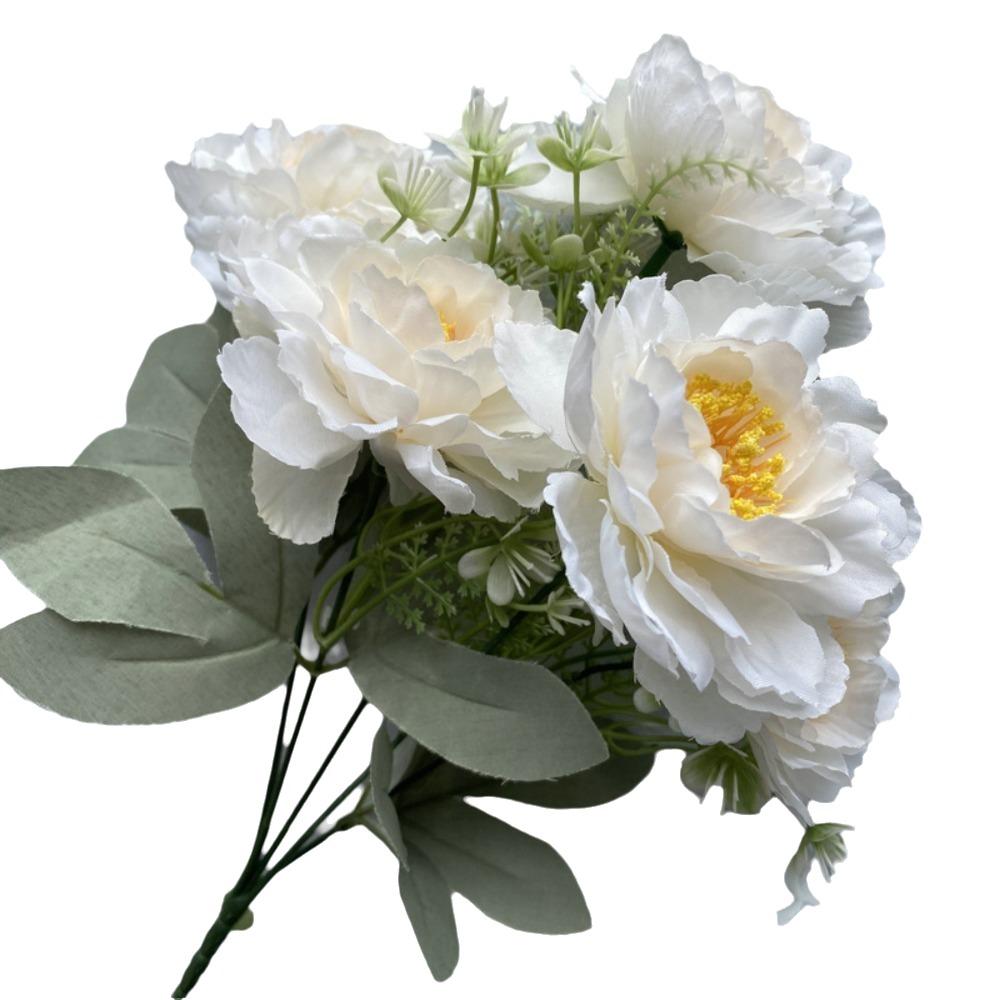 Gifts Artificial Peony Flowers 35cm Fake Flower New Simulation Flower Bouquet  Photo Props