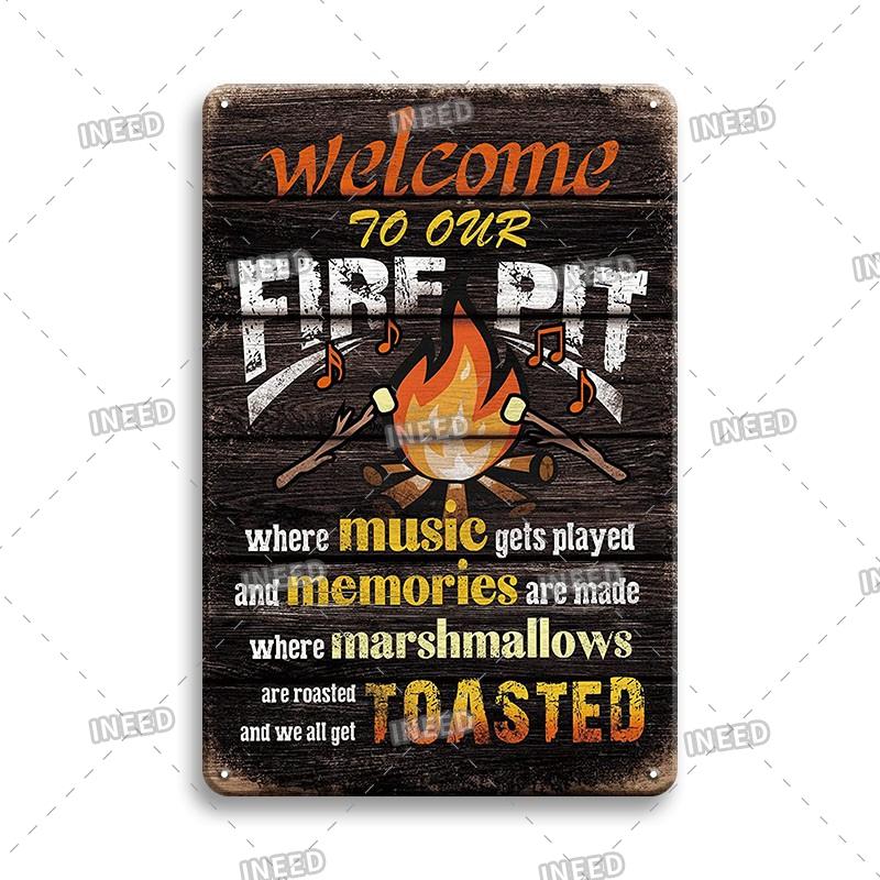 Blechschild mit lustigem Zitat, Garagen-Wandschild, humorvolle Buchstaben, Männerhöhle-Dekor, Metallschild, 20,3 x 30,5 cm, ideales Geschenk für Freunde und Liebhaber