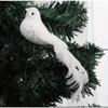 4pcs/set Artificial Feather Lover Peace White Bird Garden Decor Craft Birds Model Photography Props Ornament