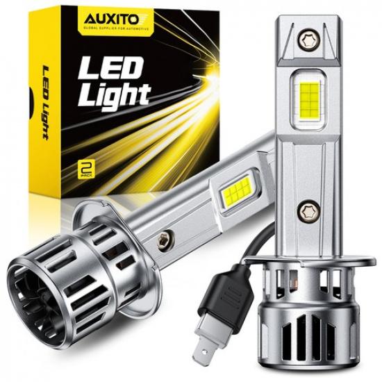 AUXITO H1 LED Headlight Bulb Conversion Kit High Low Beam Lamp 6500K Super White
