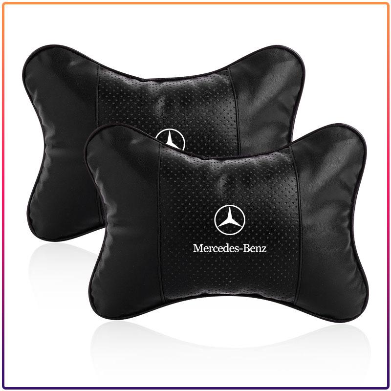 Cuscini per il Collo dell'Auto Cuscino di Supporto per il Poggiatesta dell'Auto Tappi per Sedile Per Mercedes Benz C400 C450 C160 C180 C200 C220 C250 C300 C350 Classe C