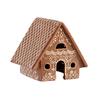 Christmas Table Decoration Hollow Gingerbread House Winter Holiday Table Decoration Warm Led Lights Holiday Gift