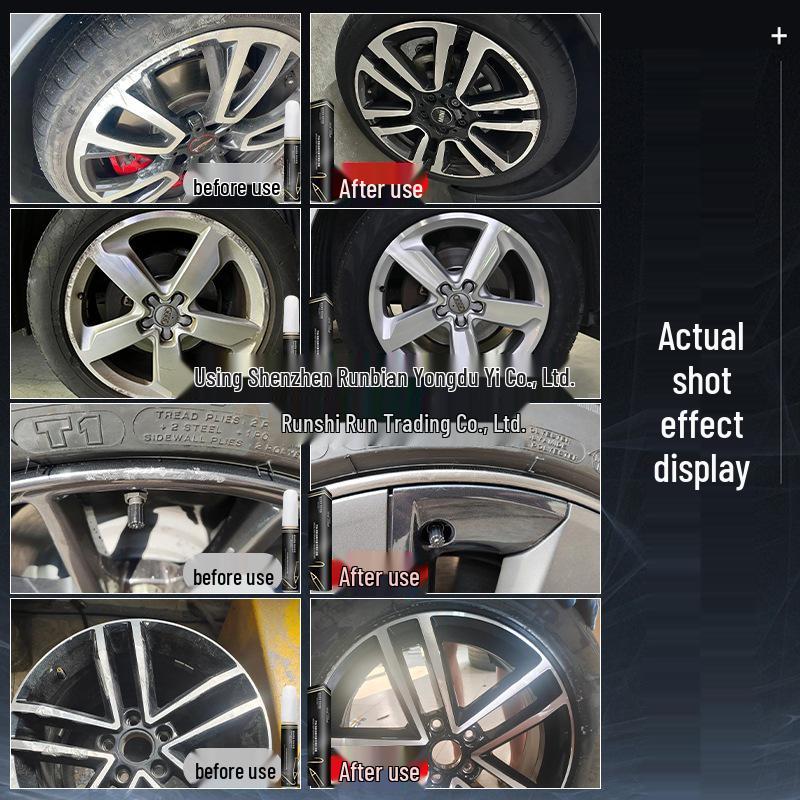 Pintura de retoque para arañazos en llantas Tesla Model Y, Accesorios de 19" y 20"