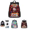 The Amazing Digital Circus School Bag For Boys And Girls Breathable And Durable 3rd-4th Grade Trendy And Cool Style Polyester Material