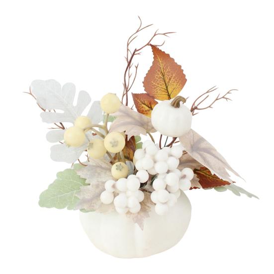 

Осенний Праздник Урожая Искусственная Гирлянда День Благодарения Подвесная Ягода Шишка Белая Тыква Искусственные Кленовые Листья Лоза Ротанг Декор для Фермерского Дома C