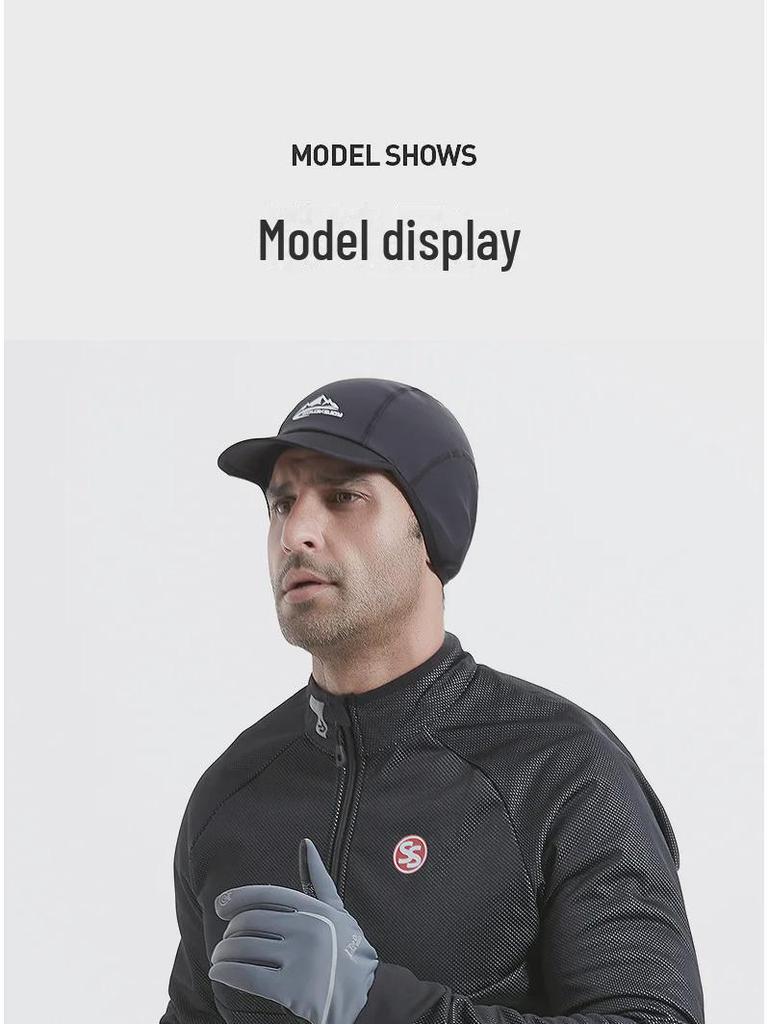 Winter Sports Cycling Cap: Waterproof, Windproof, Reflective, Warm Ear-Protected Duckbill Design with German Velvet (Model DMZ46)