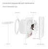 4/6/8Inch Extractor Ventilation Fan Exhaust Air Blower High Speed Bathroom Kitchen Toilet Air Vent Window Wall Fan Exhaust Fan