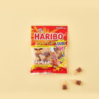Haribo Happy Cola Sour 80g, Korean Snacks