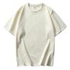 Plus Size Mens T Shirt Loose Fit Short Sleeve Solid Color Jacquard Tee