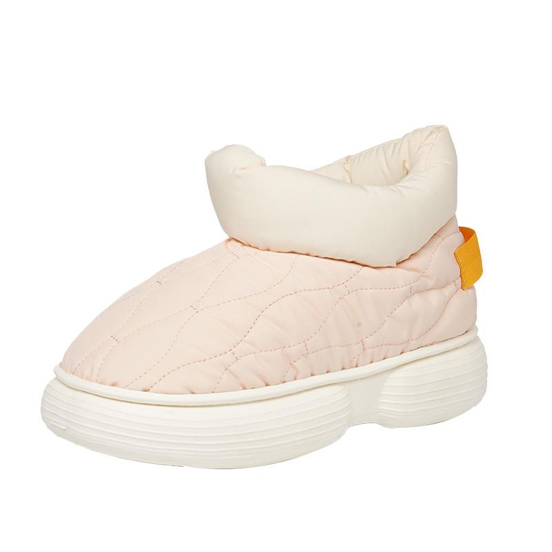 Autumn and winter fashion simple fish pattern cotton shoes indoor home EVA thick-soled non-slip thermal shoes cotton slippers