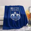 NK Osijek  Print Flannel Blanket, High quality Comfortable for All Seasons, Home Decor, Warmth and Comfort