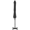 VidaXL Parasol de Jardin en Porte-à-faux et Poteau en Aluminium, Pare-soleil de Patio, Abri de Soleil, Parasol de Plage 44622