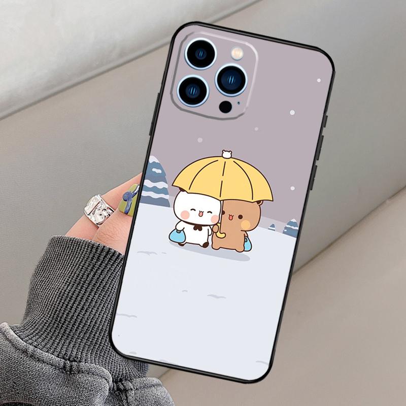 Cute BuBu DuDu Case For iPhone 11 12 13 14 15 16 Pro Max X XS XR 12 13 Mini 14 Plus Cover Coque