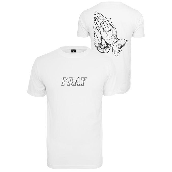 T-shirt - Mister Tee - pray hand - 100% Coton - Manches Courtes - Coupe Normale