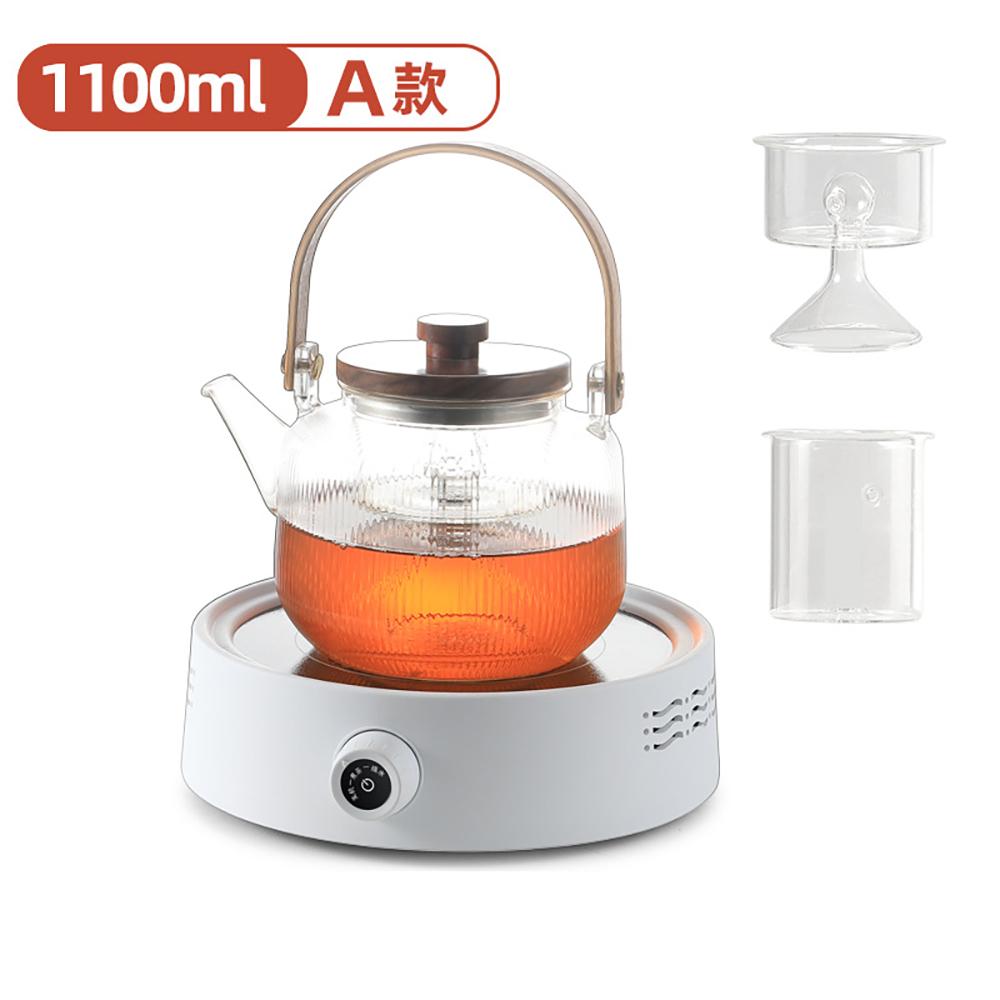 Mini Electric Pottery Stove Small Tea Maker Glass Pot Boiling Water for Tea Small Induction Cooker
