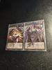 2pcs/set Yu-gi-oh!  Legendary Magician of Dark Self Control Collect Signature Trading Flash Card Anime Cartoon Christmas Gift