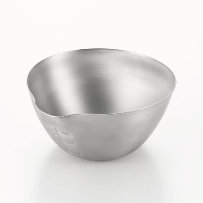 Stainless Steel Spouted Bowl, Large, Made In Japan (Tsubame-Sanjo), with Spout, Aikata 1510251