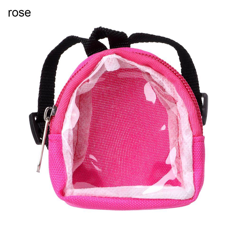 1/6 Doll Transparent Dolls Accessories Doll Backpack Mini Bag Gifts DIY