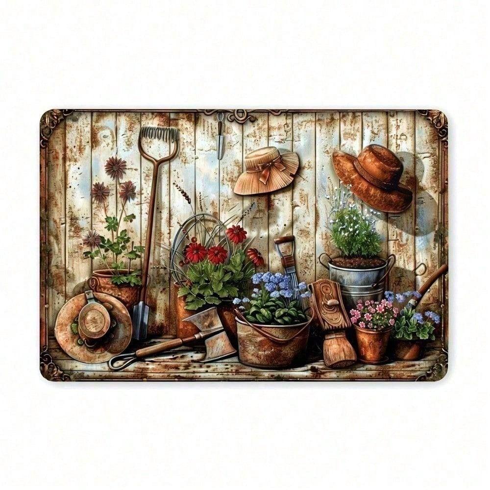 Vintage Tin Sign Wall Decor Metal Plaque Retro Home Decoration