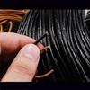 Round Cow Leather Cord 2/5 Meters Bracelet Findings Rope Leather Thong Cord  DIY Jewelry Making