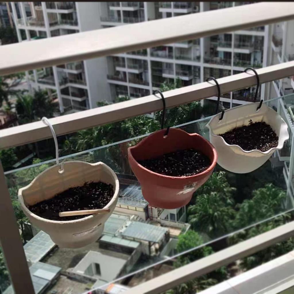 4 Pack Large S Hooks for Hanging Heavy Duty, 6 Inch Non Slip Vinyl Coated Metal Closet S Hooks for Hanging Kitchen Utensil Pot Pan Cups Clothes Jeans