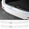 Car Rear Bumper Trunk Load Edge Protector Guard Trim Transparent Stickers for Mugen Power Honda Civic Accord CRV Hrv Jazz