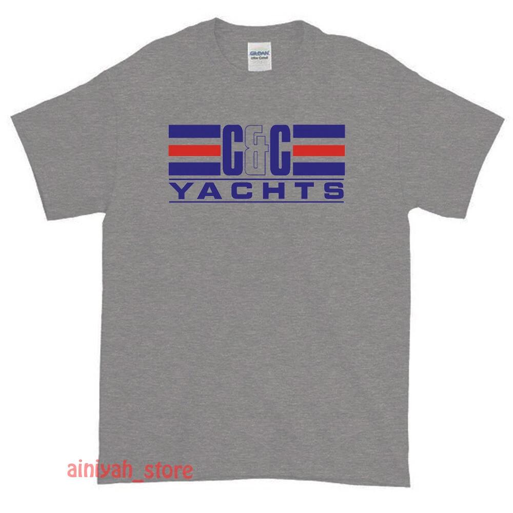 New C&C Yachts Logo Men s Funny T shirt USA Size S-XXL 4XL