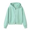 Veste Cardigan à Capuche Fermeture Éclair Poids Lourd Style Coréen Tendance pour Femmes - Sweatshirt Décontracté Automne 350g.