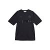 Y-3 Logo Print Rundhals Kurzarm T-Shirt Unisex Oberteile Schwarz HM5039