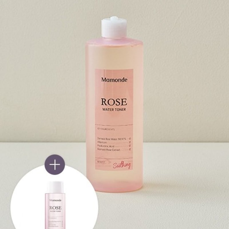 Mamonde Rose Water Toner 500ML (+50ml Extra Gift)
