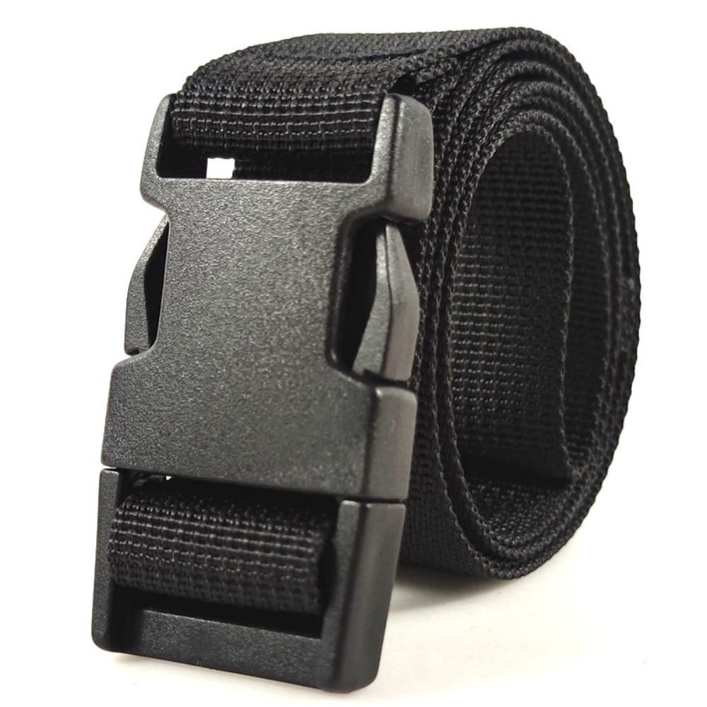 

Luxury Brand Design Plastic Buckle Waistband Adjustable Weave Waist Band 2.5cm width чёрный