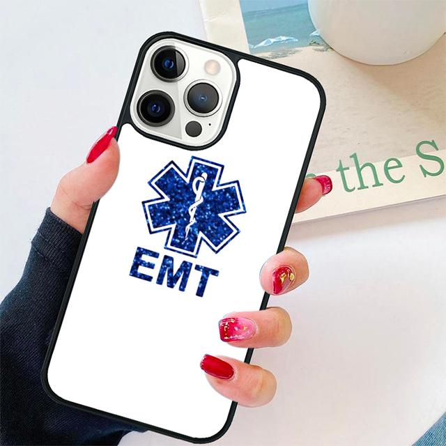 EMT Fireman Fire Rescue Coque Shell For iPhone 17 Air 15 16 14 13 12 Pro Max 11 Pro Max Plus Phone Case Cover