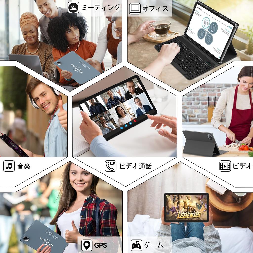 Latest 2025 Android 14 WIFI Expandable 4G LET T606 8000mAh Large Dual GPS Android For Online Full Accessories Included 10-inch 2-in-1 Tablet, Model,