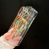 For iPhone 16 Case Compatible with MagSafe Protective TPU+PC Phone Cover