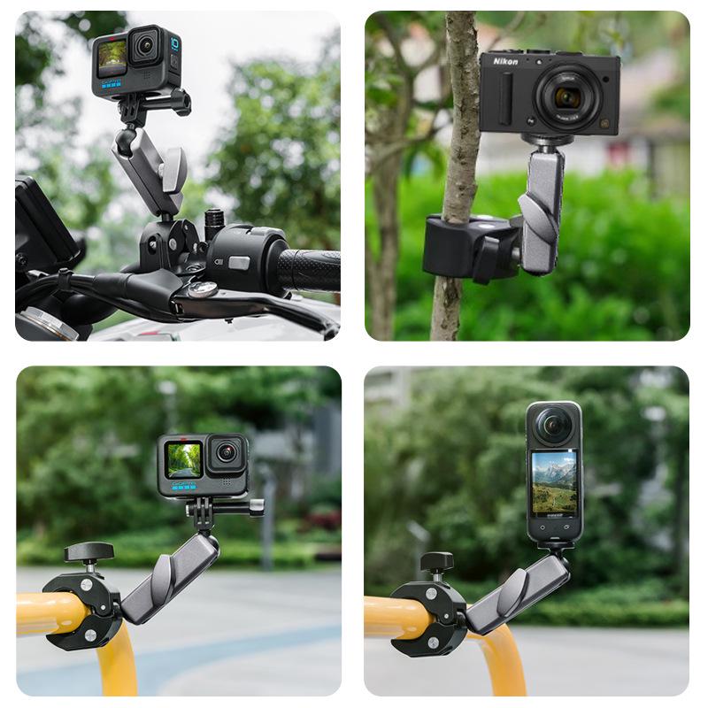 Morsetto di Montaggio Universale per Manubrio Suptig per GoPro, DJI, Biciclette, Motociclette e Ringhiere