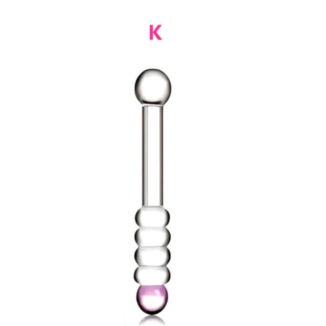 1PC Crystal Glass Dildos Masturbator Realistic Dildo Penis Large G-spot Anal Butt Plug Adult Sex toys for Woman Female Sold
