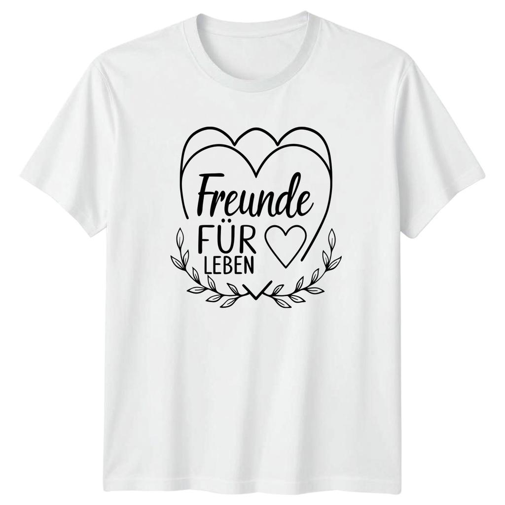 Freunde Fr Leben TShirt GerUnisex Sayings Friendship Gift For Him And Her