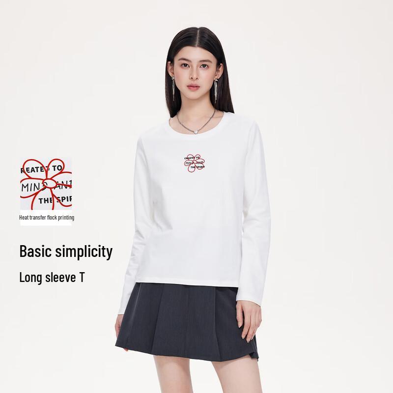 FivePlus Women s Floral Print Long Sleeve T-Shirt S