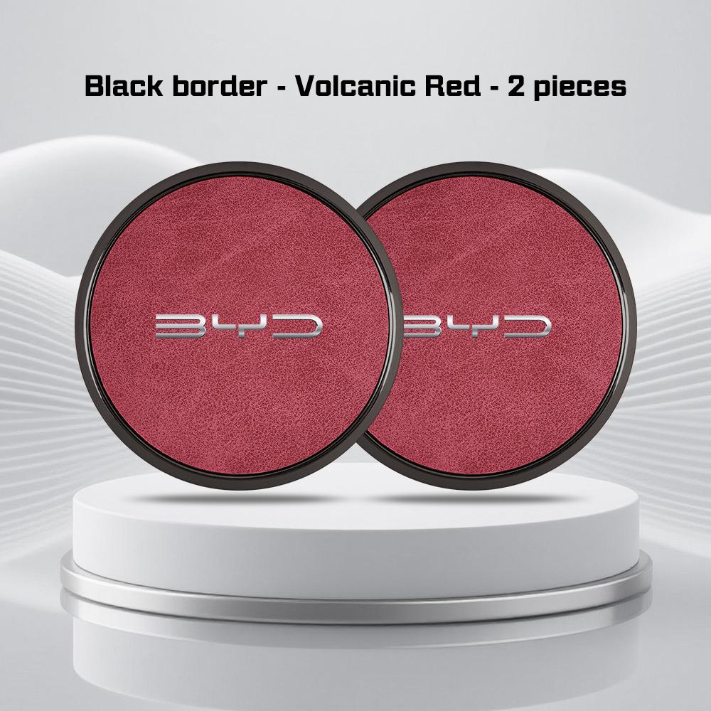 Universal Car Cup Holder Coaster Anti-slip Water-proof Cup Mat For BYD Song Plus Yuan Pro Tang EV F0 F3 Seal Han Qin Accessories
