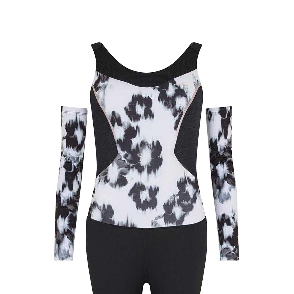 Head Womens/Ladies Abstract Floral Scoop Neck Ski Suit