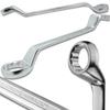 JCB 2-sided 45-degree Angled Ring Spanner 10x12 Mm Cr-V 12-point