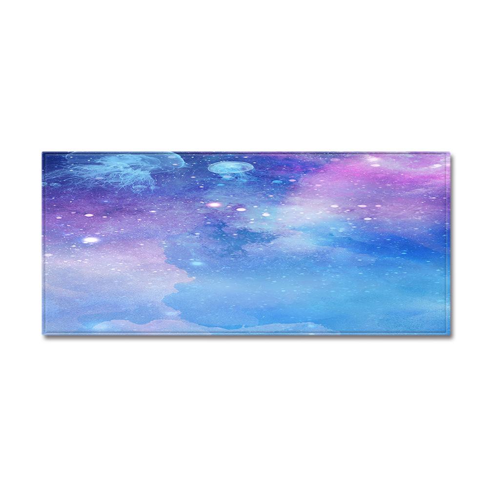 Kitchen Long Starry Sky Floor Mat Doormat Carpet Floor Mat