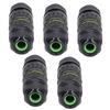 5Pcs Outdoor Electrical Cable Connector IP68 Waterproof 3 Core Wire Connectors 7?10mm