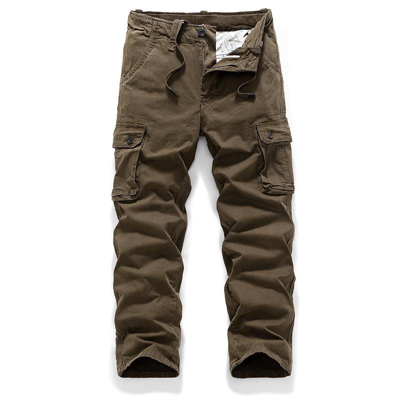 

Многокарманные уличные функциональные рабочие брюки для мужчин, осенние, зауженные, американские гаремные брюки, мужские повседневные брюки 38