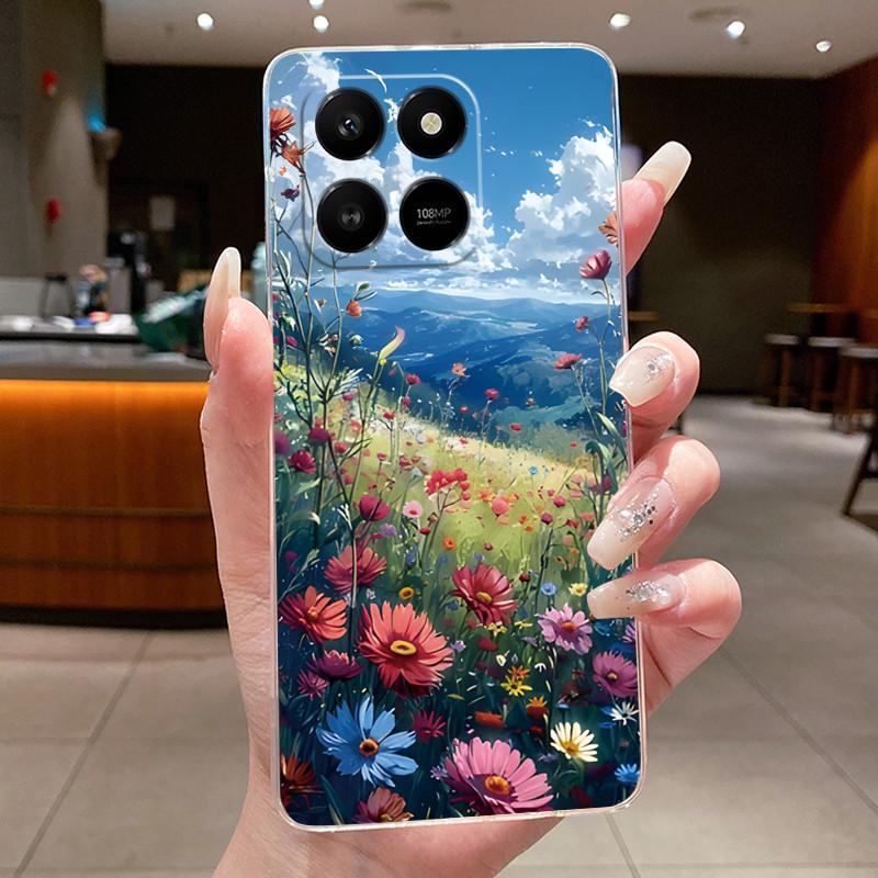 For Honor X7D Honor 400 Smart 4G 5G Luxury Dragon Cute Cool Boys Girls Soft silicone Phone Case Back Cover Transparent TPU Shell